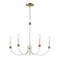 Maxim Lighting Charlton 5-Light Chandelier 11375WWTGL - alternate 1